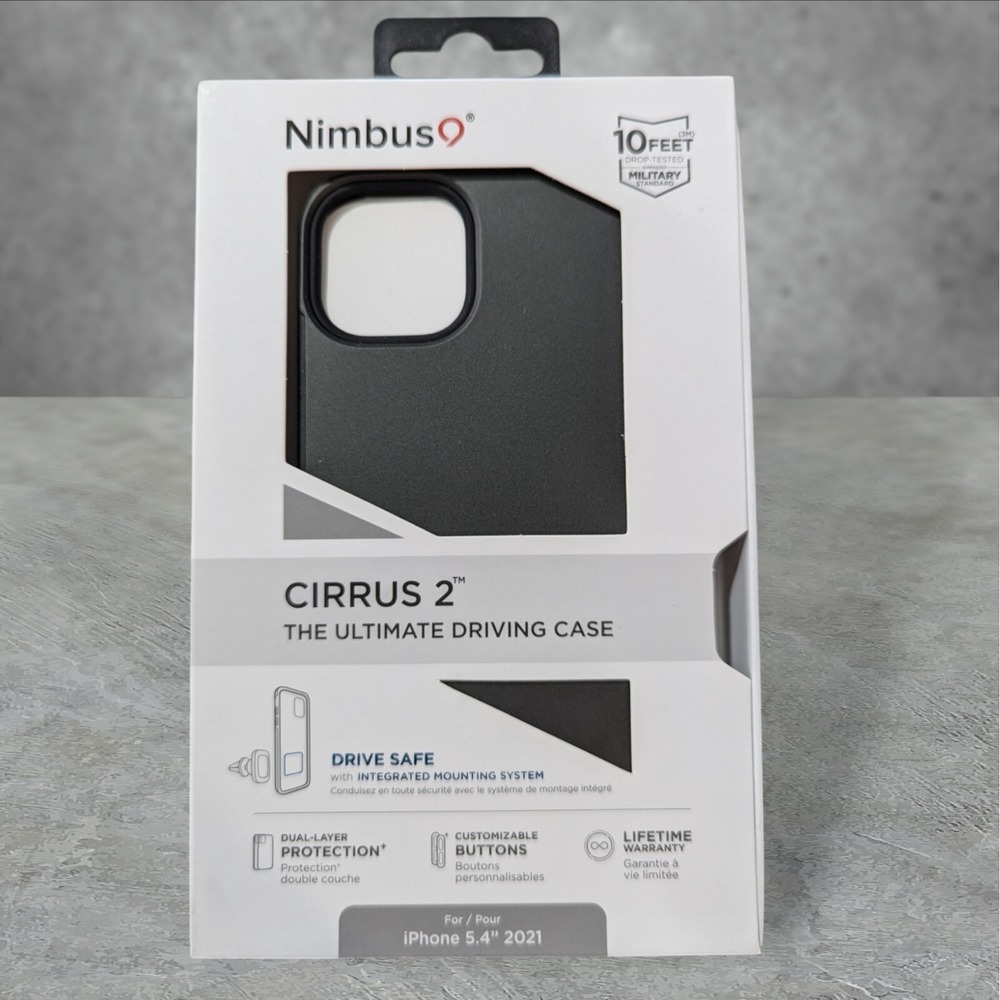 A5. Nimbus9 Cirrus 2 Case for Apple iPhone 5.4 2021 (iPhone 13 mini) In Gray